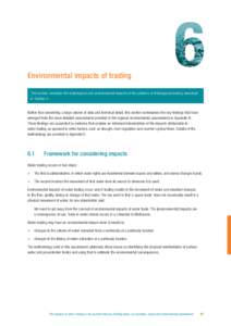 The impacts of water trading in the southern Murray–Darling Basin. Chapter 6