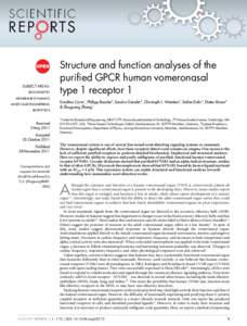 SUBJECT AREAS: BIOCHEMISTRY MEMBRANE DYNAMICS MOLECULAR ENGINEERING BIOPHYSICS