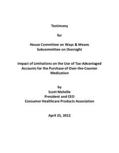 Microsoft Word - Ways & Means Committee Hearing Written Statement v.6.docx