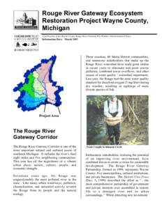 Rouge River Gateway Ecosystem Restoration Project