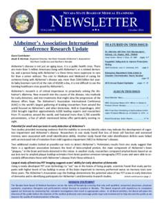 NEVADA STATE BOARD OF MEDICAL EXAMINERS  NEWSLETTER   VOLUME 52