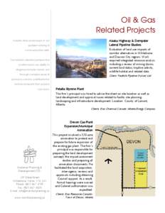 Microsoft Word - Oil&GasRelatedProjects_2011.doc