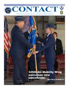 CONTACT Magazine for and about Air Force Reserve members assigned to the 349th Air Mobility Wing, Travis Air Force Base, California Vol. 26, No. 2