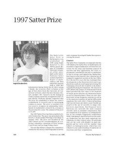 comm-satter.qxp[removed]:20 AM Page[removed]Satter Prize