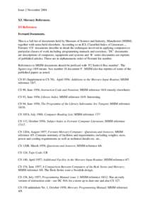 Software engineering / Autocode / University of Cambridge Computer Laboratory / University of Manchester / Ferranti Mercury / Ferranti / Manchester computers / Mercury / ALGOL 68 / Computing / Procedural programming languages / Programming language theory