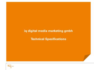 Text-Link AD  iq digital media marketing gmbh Technical Specifications  Index