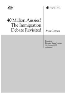 Population / Immigration / Illegal immigration / Australian permanent resident / Bird migration / Human geography / Oceania / Immigration to New Zealand / Immigration history of Australia / Immigration to Australia / Human migration / Demography