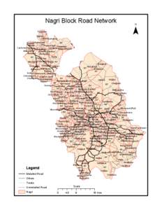 Nagri Block Road Network Dargahan Salauni ChhuhiSalhebhat  SiyadehiPatharridih