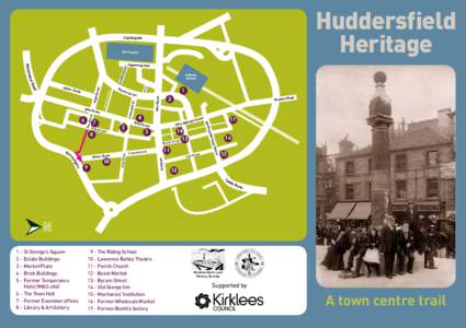 Huddersfield Heritage Castlegate  Upperhead Row