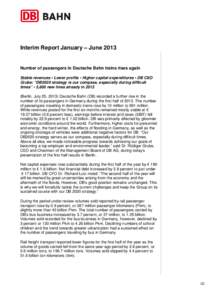 Microsoft Word - Press Release Interim Report 2013