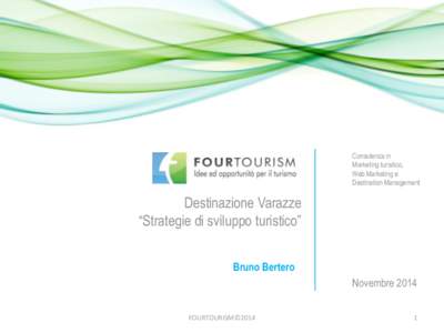 Consulenza in Marketing turistico, Web Marketing e Destination Management  Destinazione Varazze