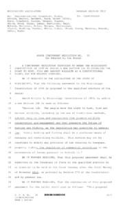 MISSISSIPPI LEGISLATURE  REGULAR SESSION 2012 To: Constitution By: Representatives Carpenter, Busby,