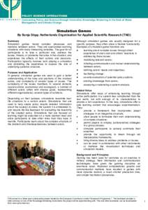 PSIconnect_factsheet_simulation games_Dec2009