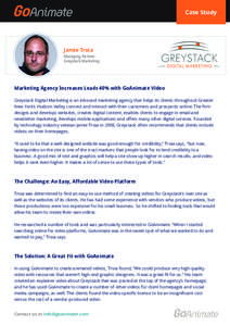 Case Study  Jamie Troia Managing Partner Greystack Marketing