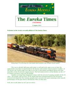 1  The Eureka Times 27th Edition   5 August, 2013