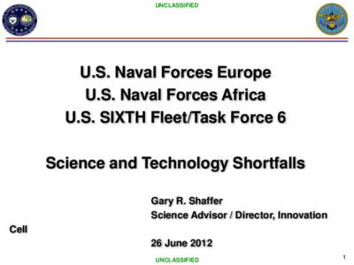 UNCLASSIFIED  U.S. Naval Forces Europe