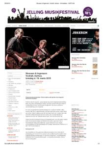 FORSIDE Skousen & Ingemann: Voxhall, Aarhus ­ Anmeldelse ­ GAFFA.dk