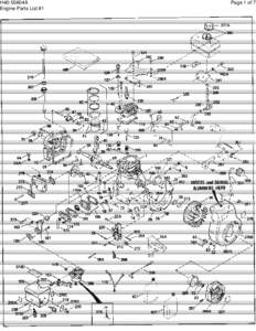 H40-55804A Engine Parts List #1 Page 1 of 7  H40-55804A