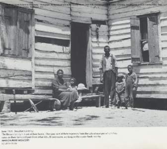 “The Brown Family in Front of Their Home.” Photograph. As reproduced in A South Carolina Album, [removed], Constance B Schulz, editor. Columbia: The University of South Carolina Press, 1992. Original in Library of Co