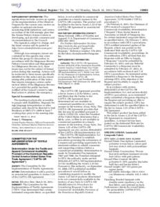 Federal Register / Vol. 78, No[removed]Monday, March 18, [removed]Notices The agenda items include: receive an update on the implementation of the Observer Program for the current year; receive an update on national electron