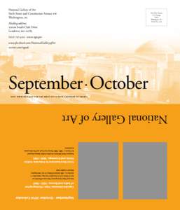 Calendar of Events - National Gallery of Art