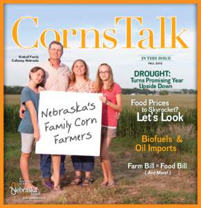 CornsTalk Kimball Family Callaway, Nebraska In This Issue FALL 2012