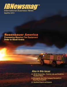 International trade / Export / Saudi Arabia / Renewable energy / Asia / Firefighting / Rosenbauer