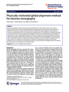 Sanders et al. Advanced Structural and Chemical Imaging:4 DOIs40679RESEARCH  Open Access