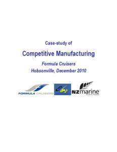Case-study of  Competitive Manufacturing