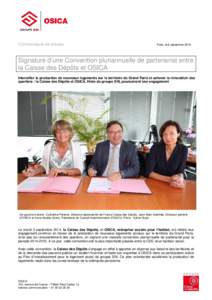 Signature CPP CDC et OSICA