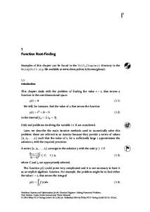 Numerical analysis / Bisection method / Mathematical optimization / Secant method / Iterative method / Series / Taylor series / Preconditioner / Mathematical analysis / Root-finding algorithms / Mathematics