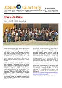 JCSDA  Quarterly No. 31, June 2010