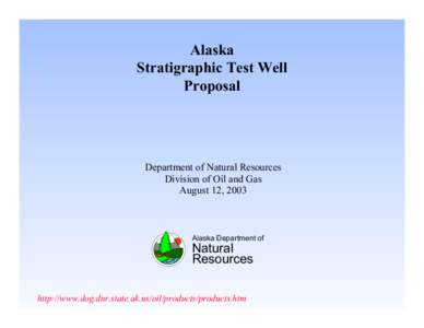 Microsoft PowerPoint - State Beaufort Sea Stratigraphic Test Well.ppt