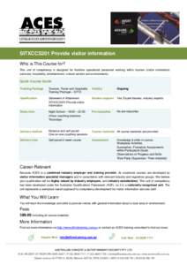 Strategic management / Training package / Vocational education