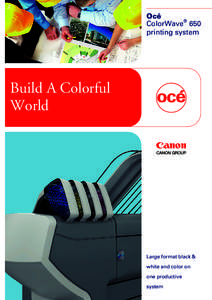 Brochure Océ ColorWave 650 (8P)