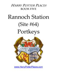 Rannoch Station (Site #64) Portkeys