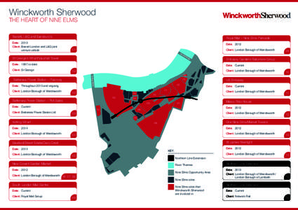 Nine Elms / Battersea / SW postcode area / Wandsworth / Northern line / London Borough of Lambeth / London borough / Northern line extension to Battersea / London / Geography of England / London Borough of Wandsworth