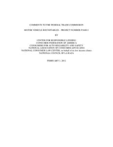 Financial economics / Mortgage industry of the United States / Yield spread premium / Car finance / Dodd–Frank Wall Street Reform and Consumer Protection Act / Loan / Mortgage broker / Annual percentage rate / Federal Reserve System / Personal finance / Finance / Economics