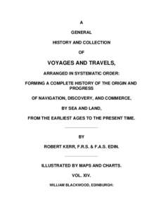 Voyages and Travels Volume 13