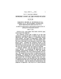 Case law / Video game censorship / Brown v. Entertainment Merchants Association / United States v. Stevens / Miller v. California / Reno v. American Civil Liberties Union / Obscenity / Roth v. United States / Ginsberg v. New York / Censorship / Pornography law / Law