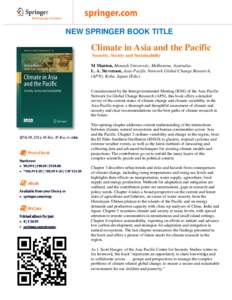 Climate change policy / Climatology / Physical geography / Current sea level rise / Adaptation to global warming / Climate change and agriculture / Environment / Climate change / Earth