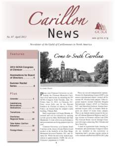 Carillon News No.87:Carillon News No. 87