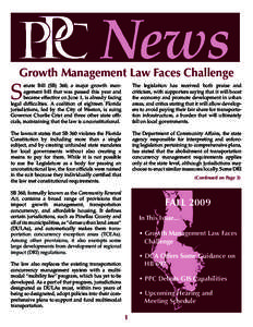 News  Growth Management Law Faces Challenge S