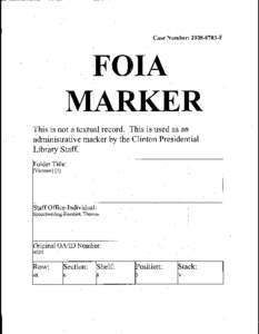 .----~~~~~~~~~~~~~~~~~~~~~~~-----------------------  Case Number: [removed]F FOIA MARKER