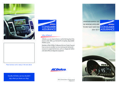 Warranty / ACDelco / Invoice / Roadside assistance / Service / Transport / Business / Contract law