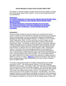 Epidemiology / Death / Science / Statistics / Mortality rate / Years of potential life lost / Life expectancy / Demography of the Soviet Union / Hispanic paradox / Actuarial science / Population / Demography