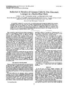 ANTIMICROBIAL AGENTS AND CHEMOTHERAPY, Jan. 1984, p[removed][removed]$[removed]Copyright C 1984, American Society for Microbiology Vol. 25, No. 1