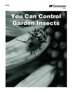 $6.00 PB595 You Can Control Garden Insects