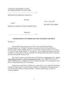 Festo Corp. v. Shoketsu Kinzoku Kogyo Kabushiki Co. / Prodigy / Prosecution history estoppel / Inventive step and non-obviousness / Patent prosecution / British Telecommunications Plc. v. Prodigy / Patent law / Law / Doctrine of equivalents