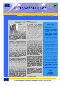 EU Tanzania Newsletter May 2012.pub